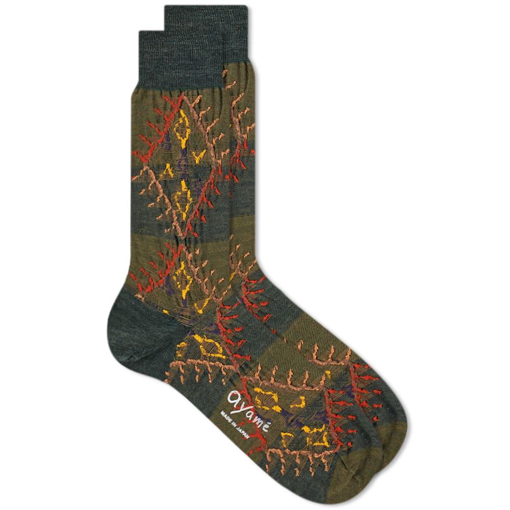 Ayame Socks Tribe Called Wool Sock by AYAME SOCKS