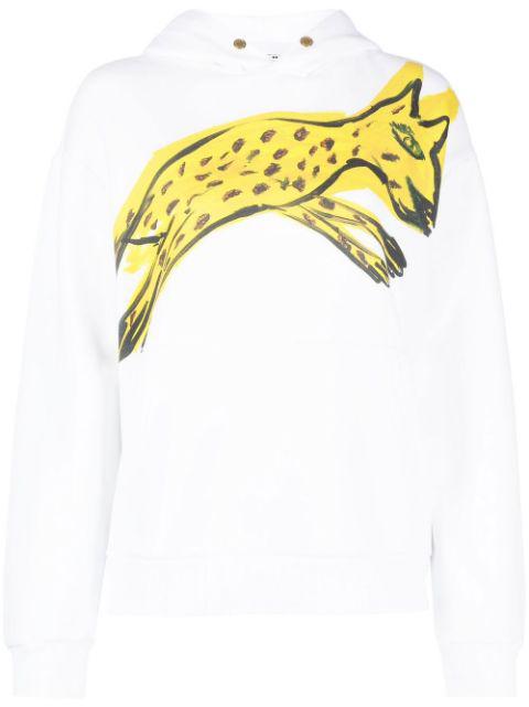 Pouncing Cheetah print hoodie by AZ FACTORY