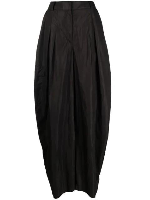high-waisted wide-leg trousers by AZ FACTORY