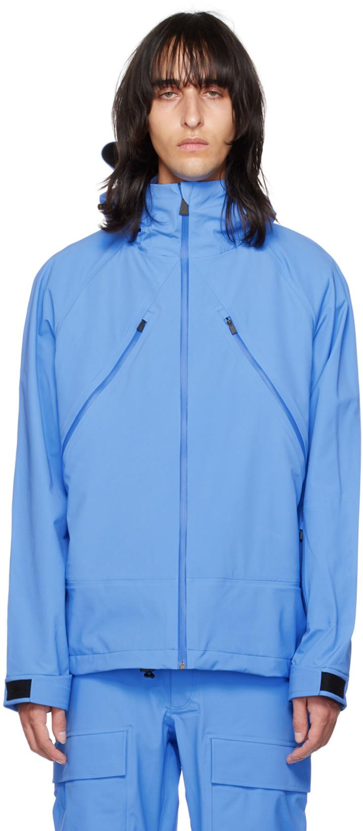 Blue Hayden 3L Shell Jacket by AZTECH MOUNTAIN