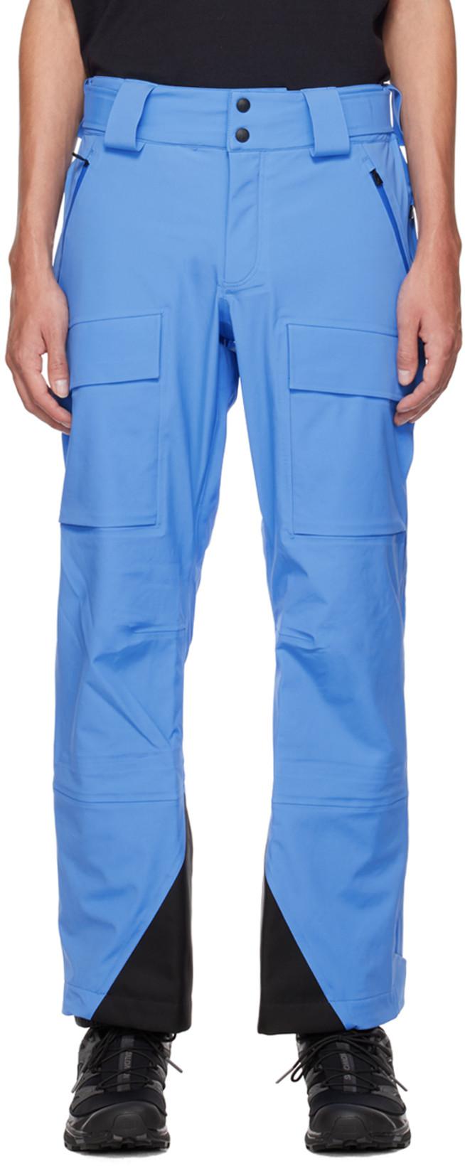 Blue Hayden Shell Cargo Pants by AZTECH MOUNTAIN