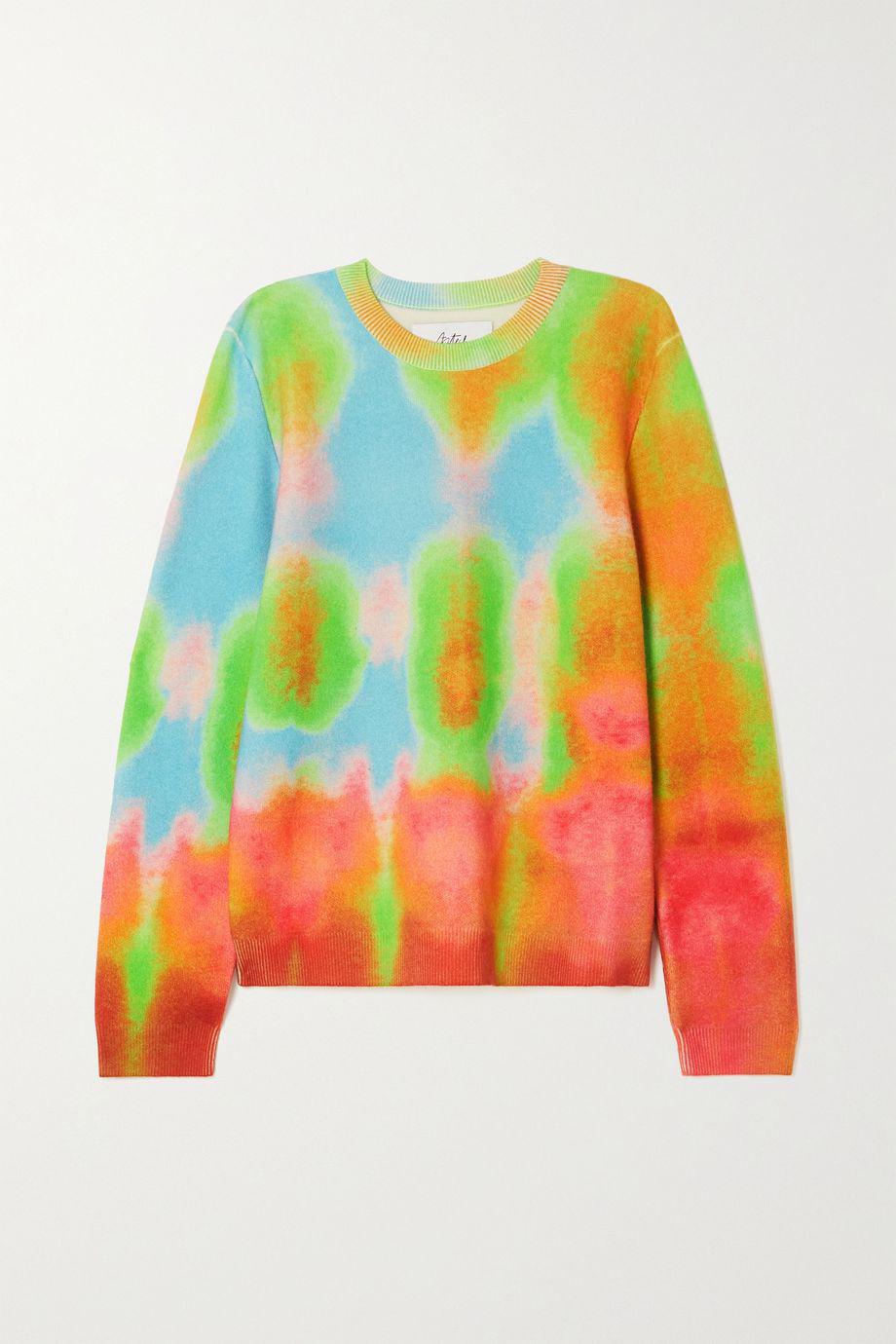Gonzo tie-dyed cashmere sweater by AZTECH MOUNTAIN