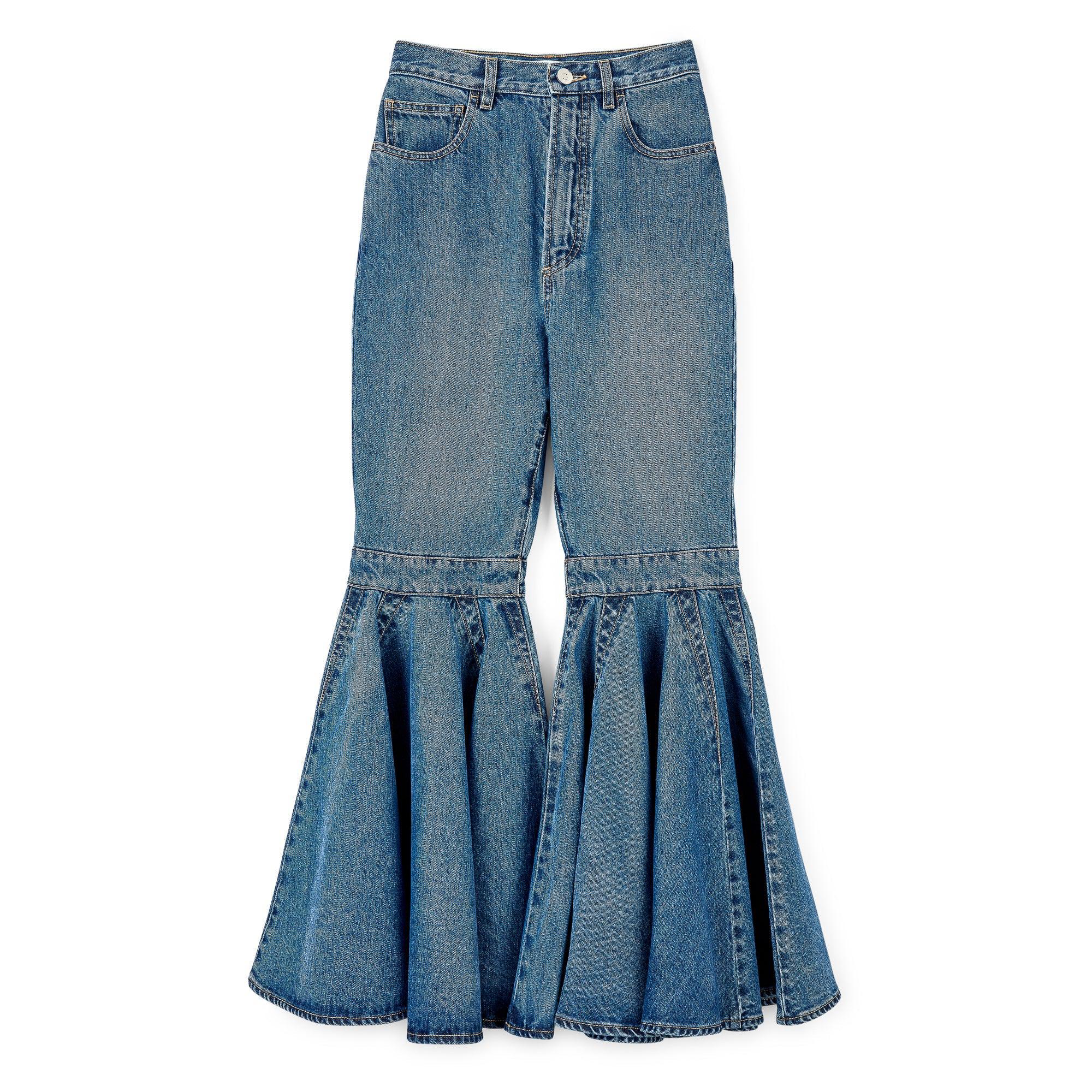 ALAÏA Women's Crinoline Jeans (Denim) by AZZEDINE ALAIA
