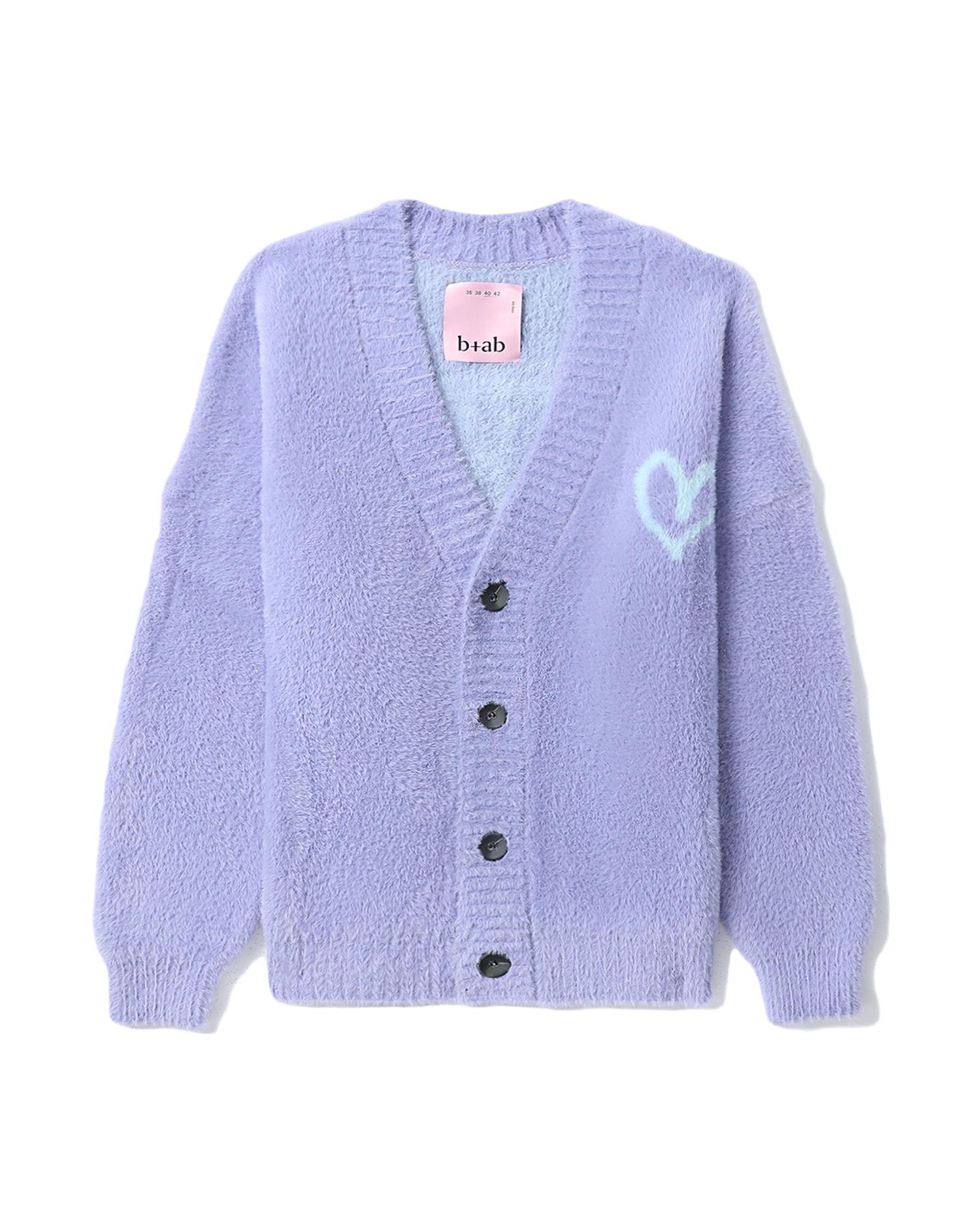 Heart logo cardigan by B+AB | jellibeans