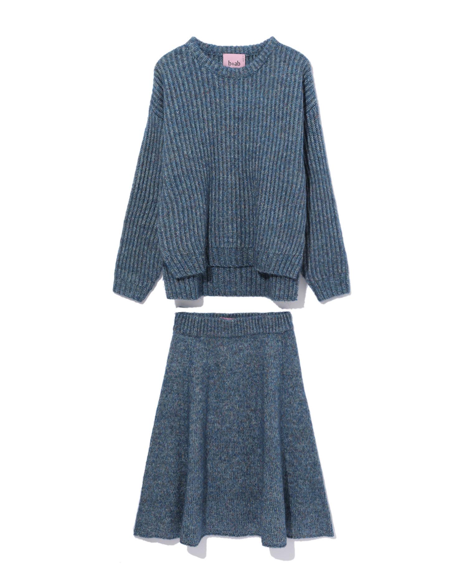 Knit sweater and skirt set by B+AB