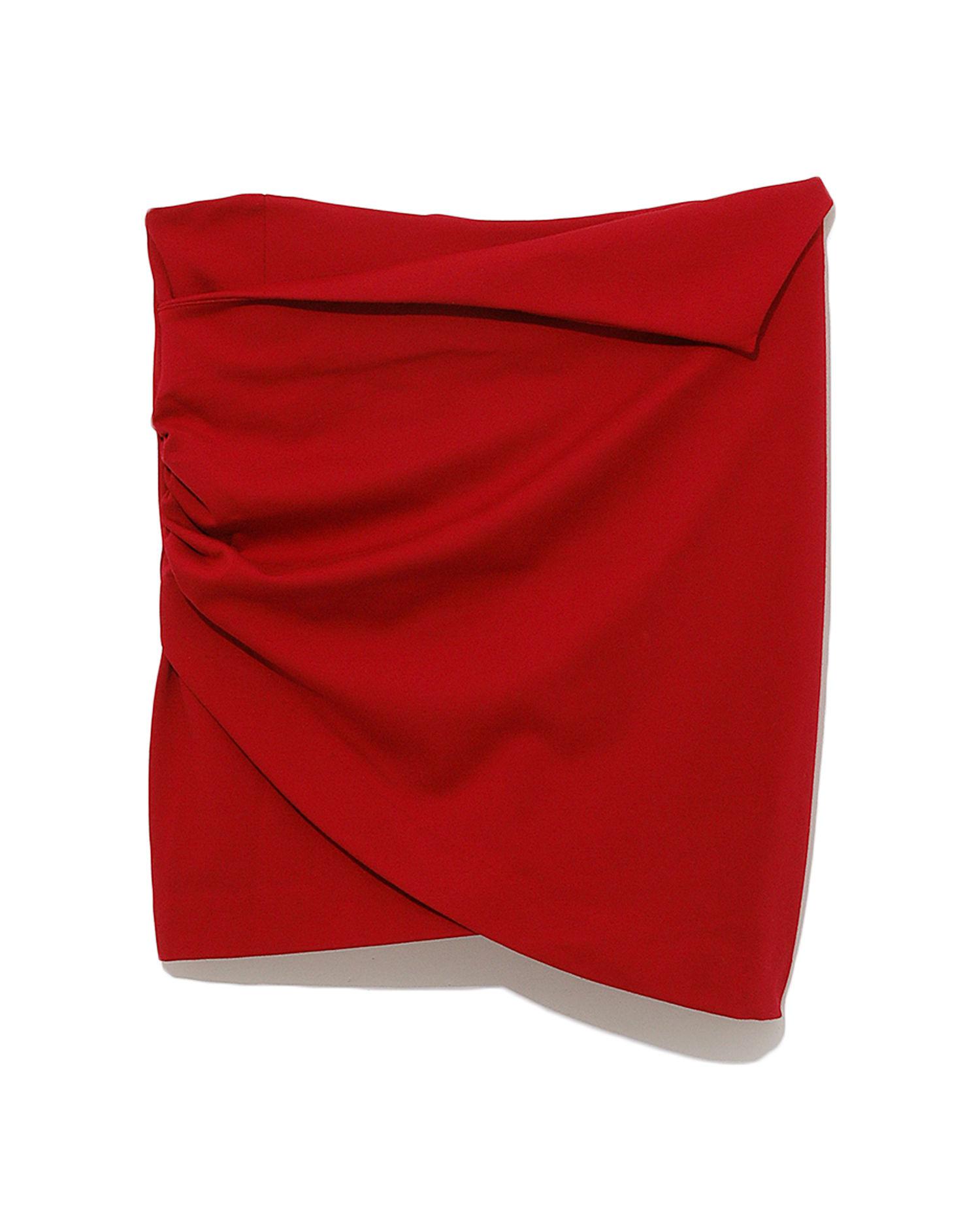 Ruched fold-over skirt by B+AB