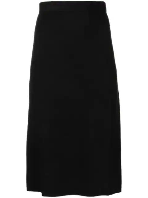 knitted midi skirt by B+AB