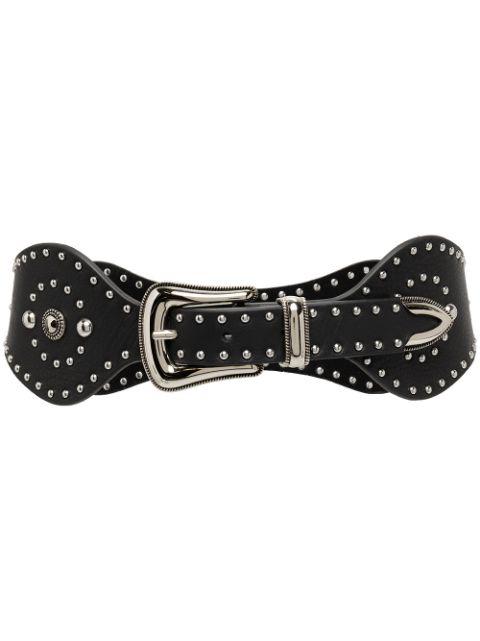 Colton studded leather belt by B-LOW THE BELT