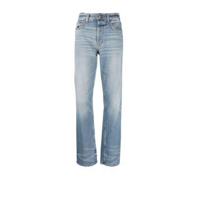 Blue Brit straight-leg denim jeans by B SIDES