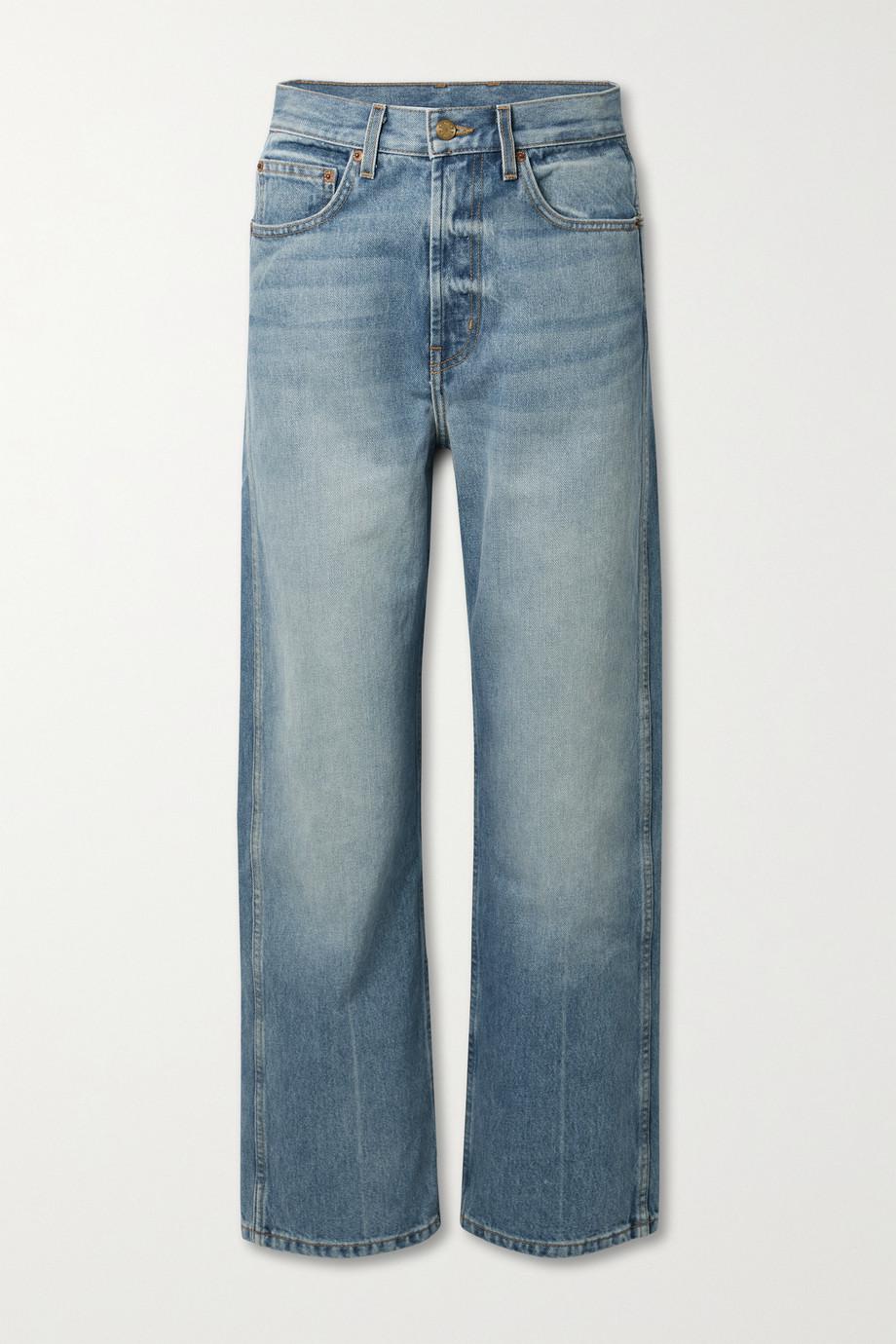 Plein high-rise straight-leg jeans by B SIDES