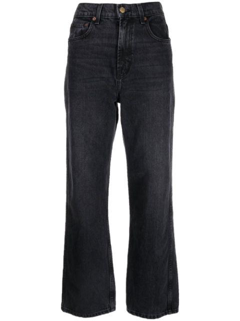 Plein high-waist straight-leg jeans by B SIDES