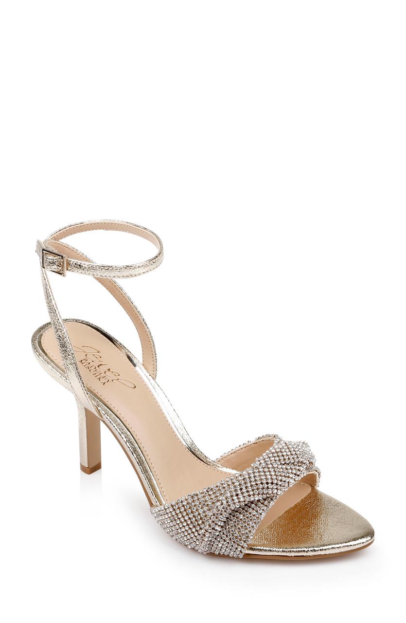 April Metallic Mesh Stiletto by BADGLEY MISCHKA | jellibeans