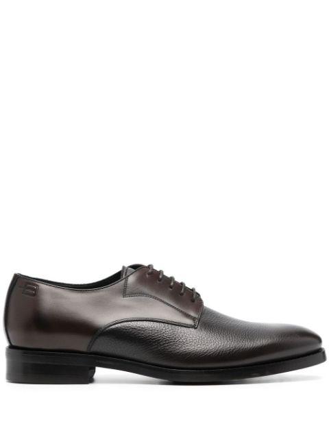 round-toe panelled Derby shoes by BALDININI