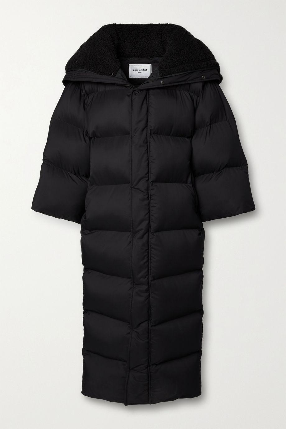 CB oversized quilted padded shell coat by BALENCIAGA