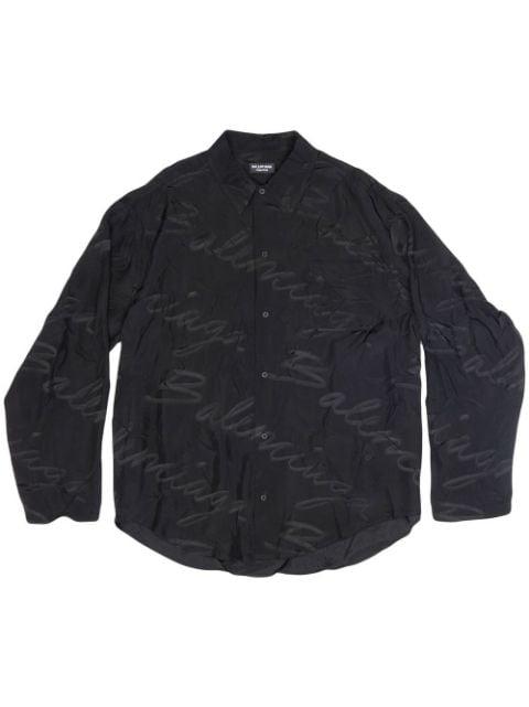 3b sports icon tracksuit shirt by BALENCIAGA | jellibeans