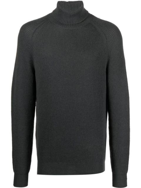 ribbed knit cashmere jumper by BALLANTYNE