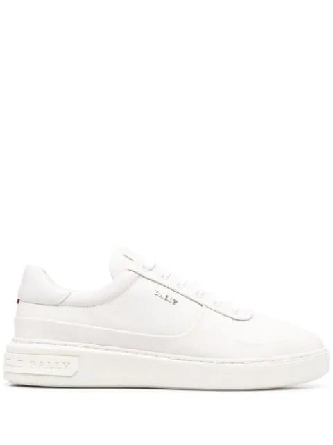 Manny leather low-top sneakers by BALLY