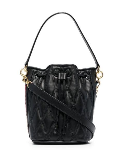 quilted leather shoulder bag by BALLY