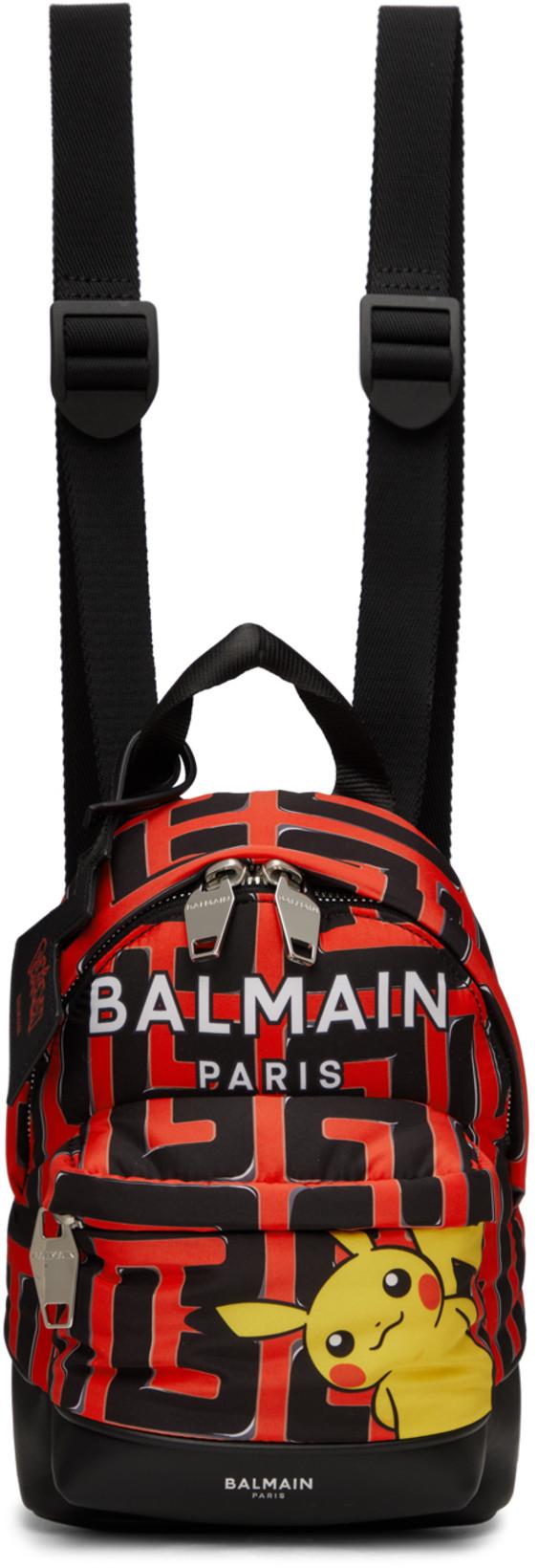 balmain mini backpack