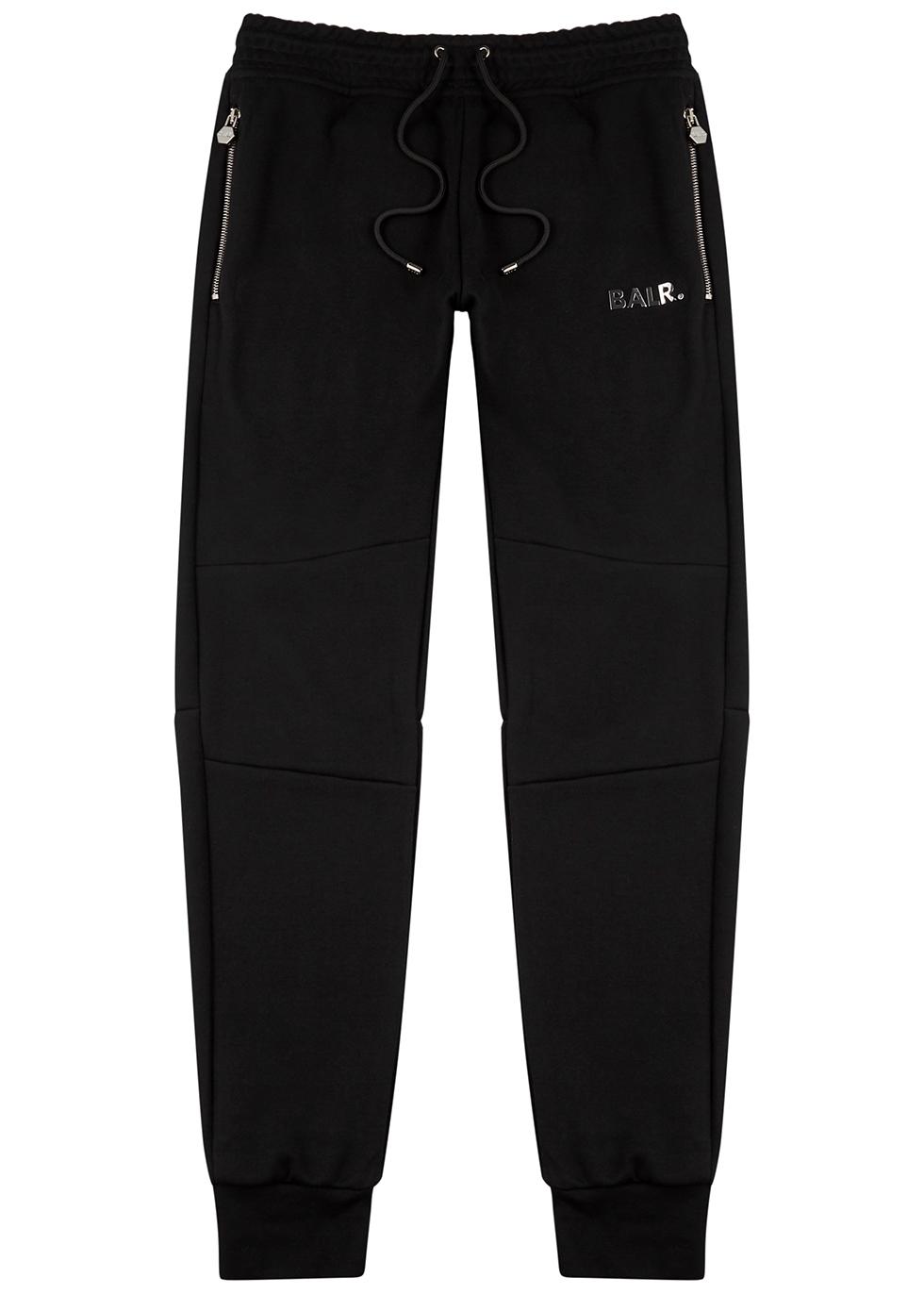 Q-Series black logo cotton-blend sweatpants by BALR.
