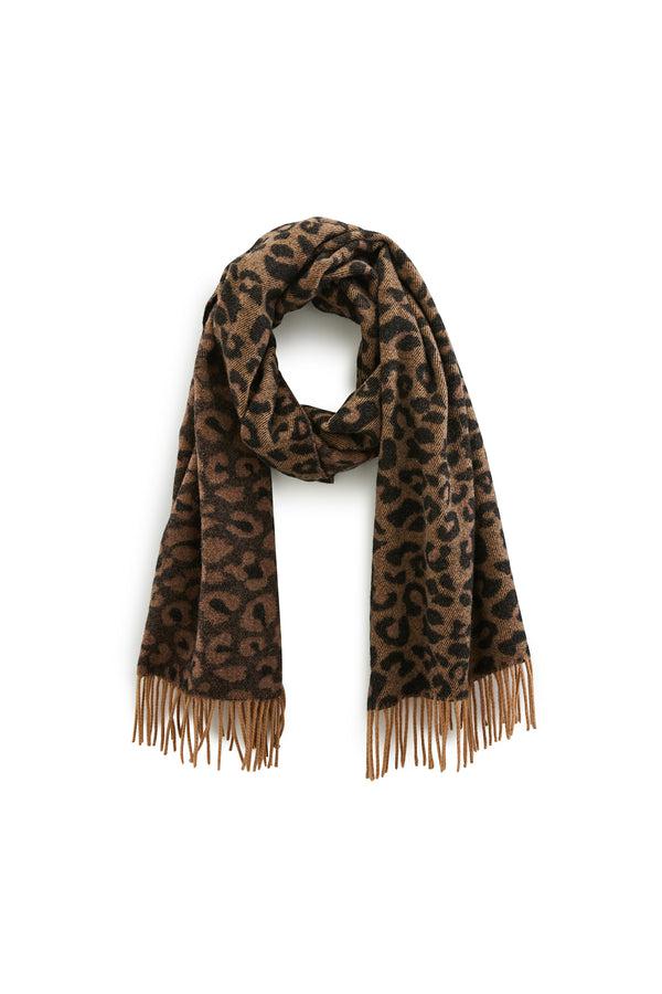 Leopard public scarf by BALZAC PARIS