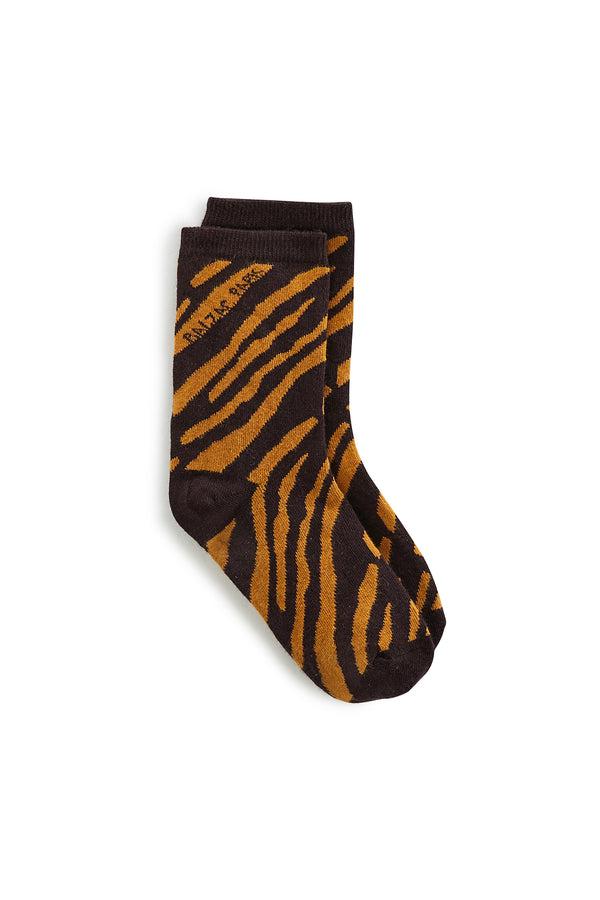 Zebra Maple Socks by BALZAC PARIS
