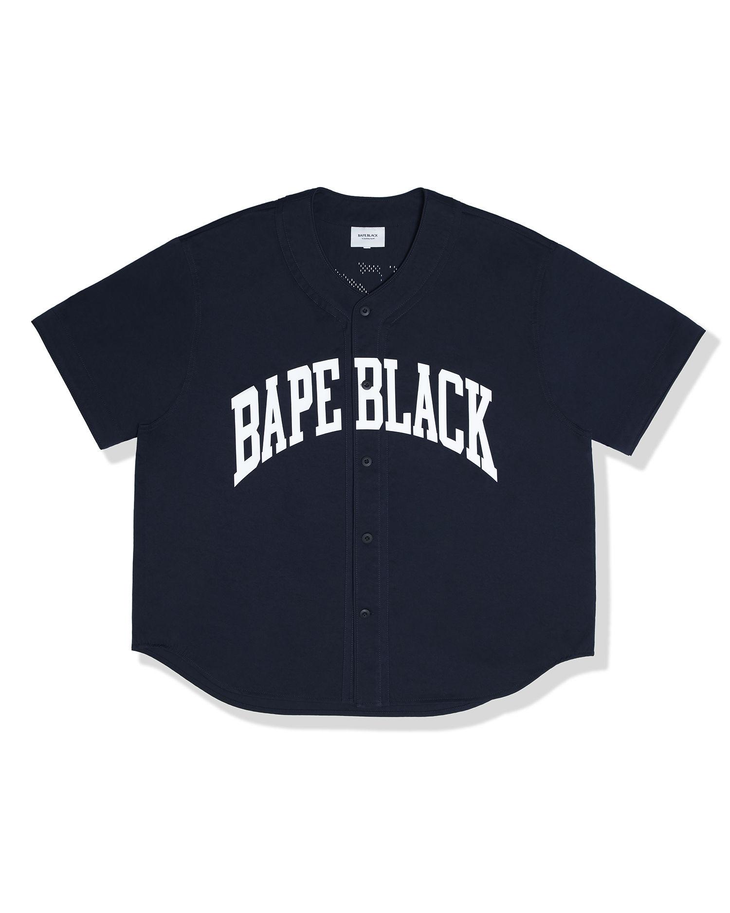 Logo short sleeve shirt by BAPE BLACK