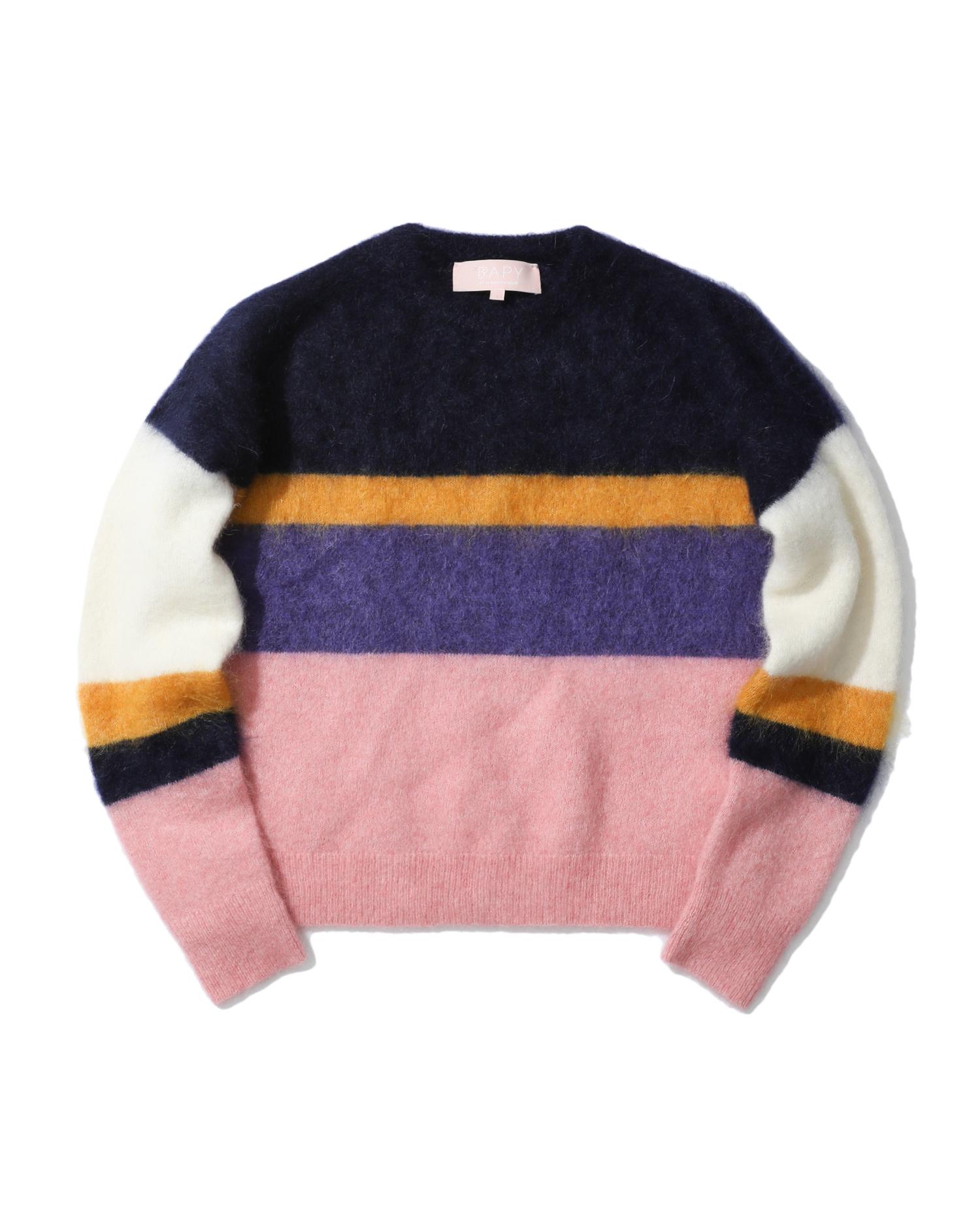 Colour block sweater by BAPY