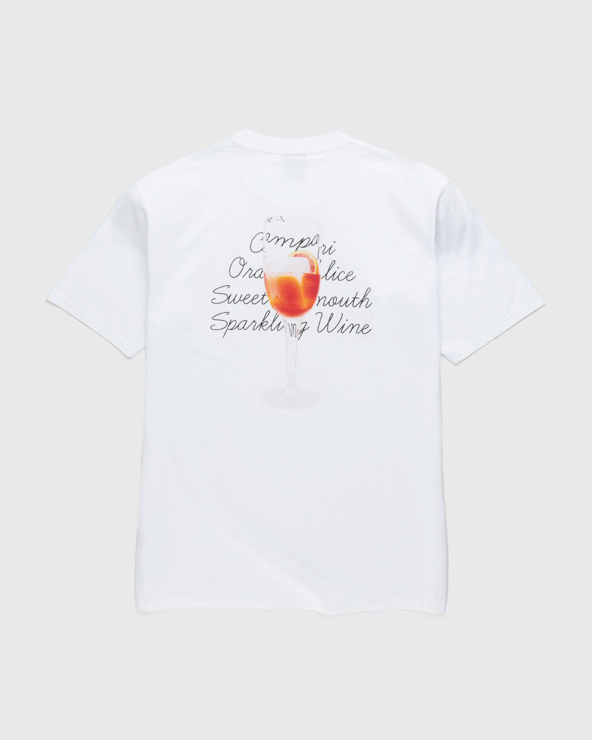 Bar Basso x Highsnobiety – Recipe T-Shirt White by BAR BASSO X HIGHSNOBIETY