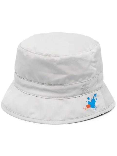 logo-embroidered bucket hat by BARACUTA