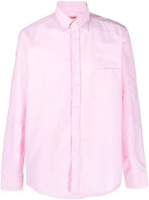 pocket button-down shirt by BARACUTA