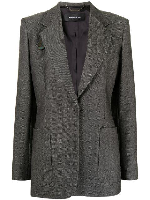 fitted single-breasted blazer by BARBARA BUI