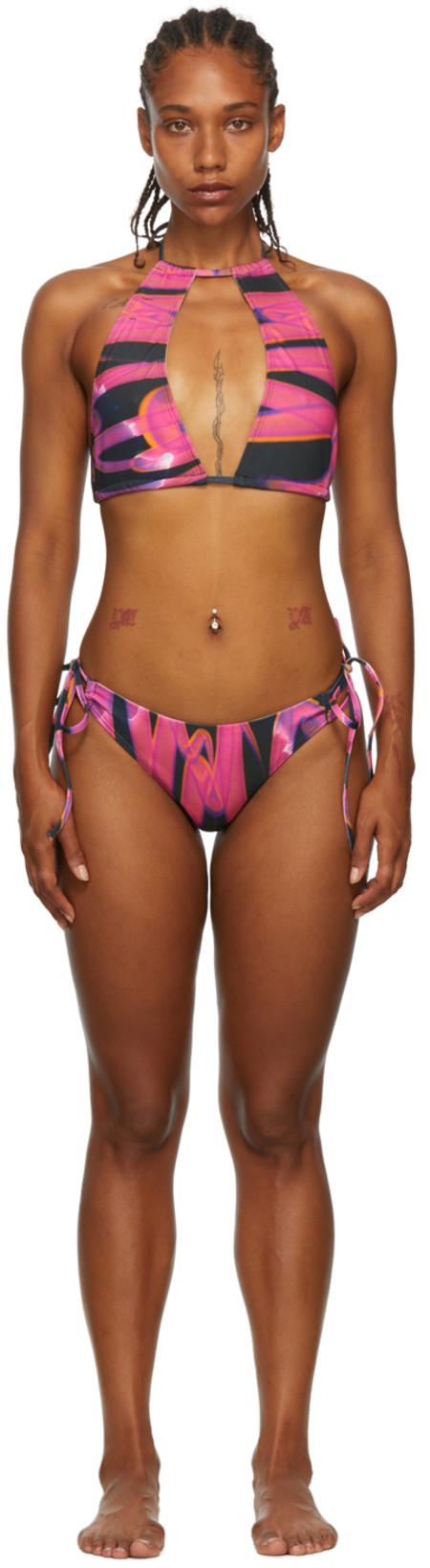 SSENSE Exclusive Purple Ambra Bikini by BARRAGAN