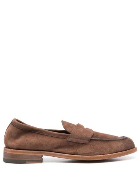 round-toe penny loafers by BARRETT
