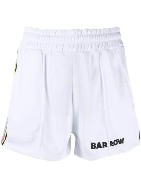 logo-embellished jersey shorts by BARROW