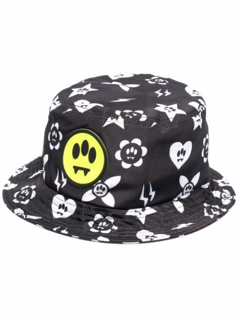 logo-print bucket hat by BARROW