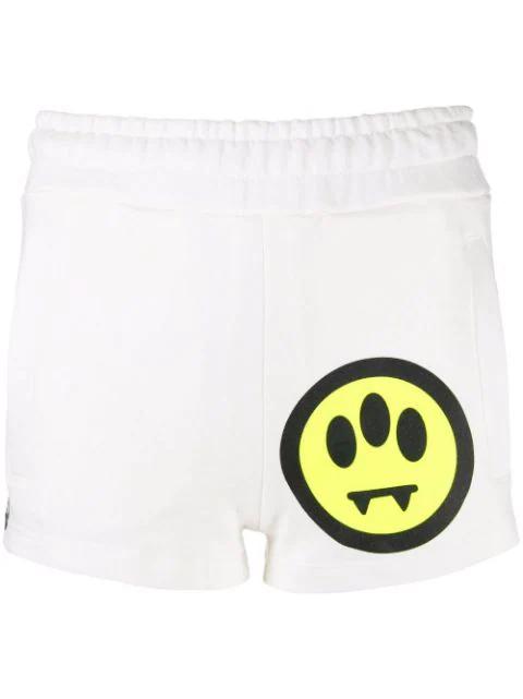 logo-print mini shorts by BARROW