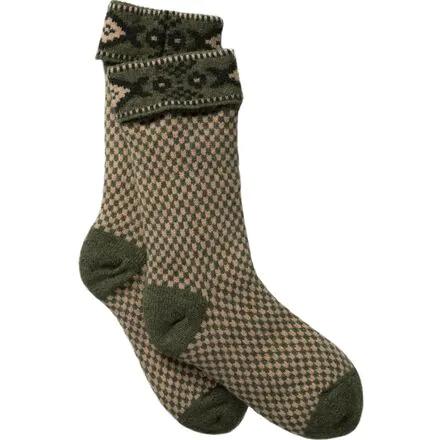 Birdseye Pattern Sherpa Lined Sock by BASIN&RANGE