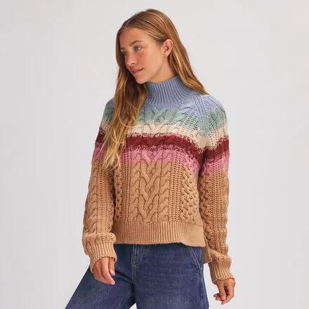 Ombre Turtleneck Sweater by BASIN&RANGE