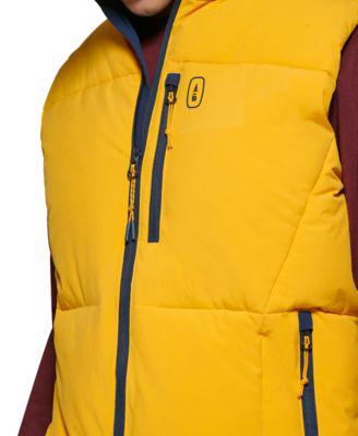 Men's Glacier Quilted Full-Zip Hiking Vest by BASS OUTDOOR
