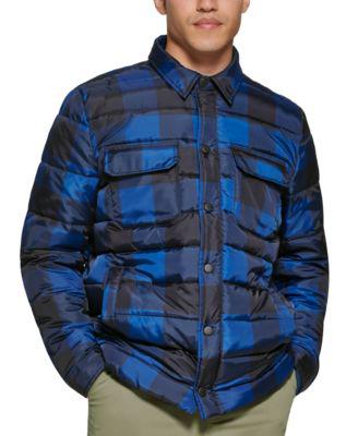 Men's Mission Quilted Puffer Shirt Jacket by BASS OUTDOOR