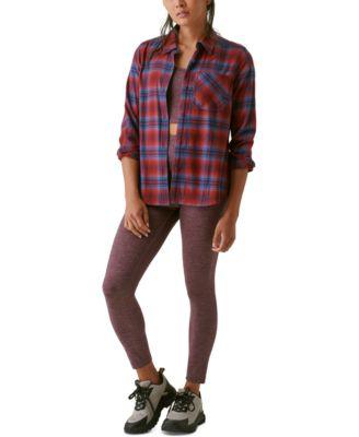 Women's Expedition Stretch Flannel Shirt by BASS OUTDOOR