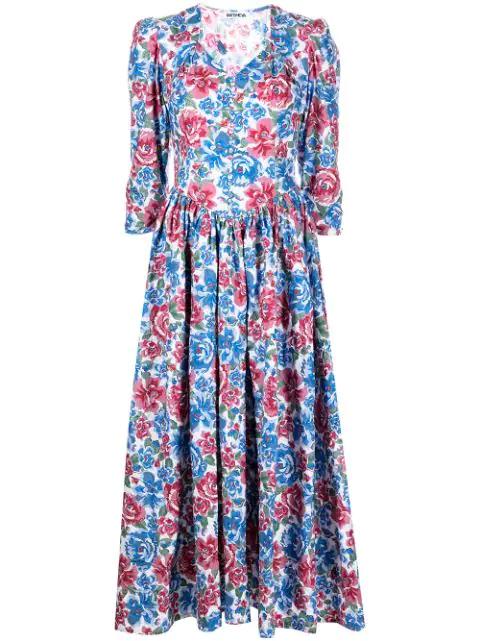 Lane floral-print dress by BATSHEVA