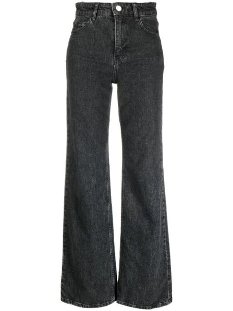high-waist straight-leg jeans by BAUM UND PFERDGARTEN