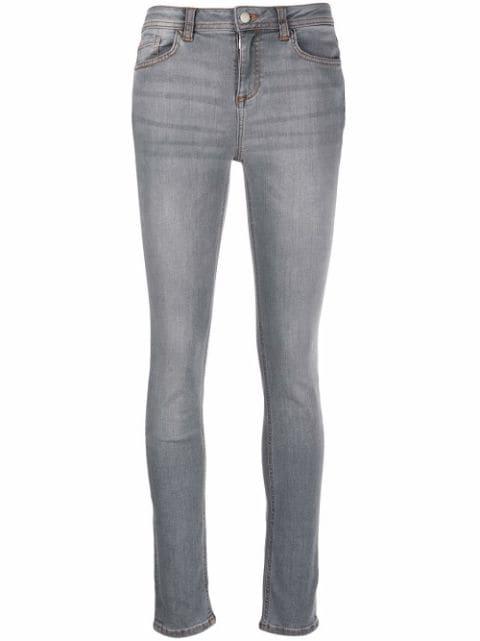 aimie skinny mid-rise jeans by BA&SH