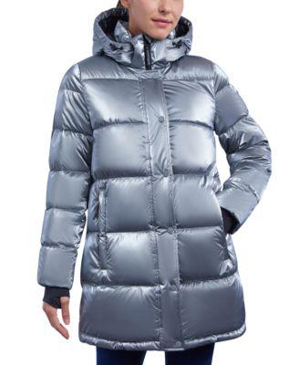 Women's Shine Hooded Puffer Coat by BCBGENERATION