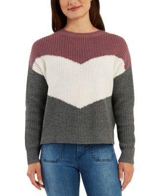 Juniors' Chevron Sweater by BCX