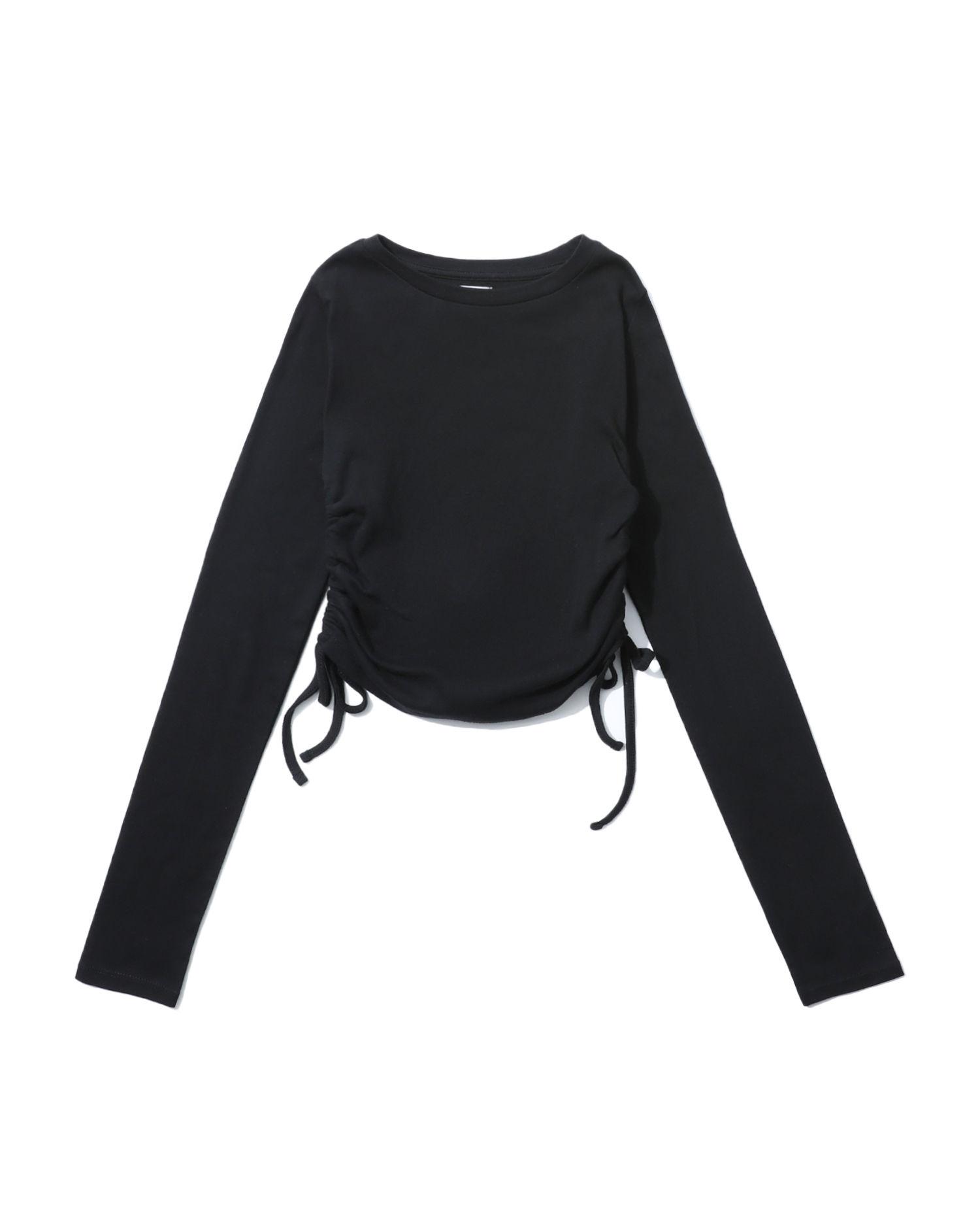 Ruched long sleeve tee by BDG