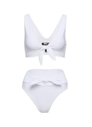 TWO-PIECE TIE DETAIL SWIMSUIT by BEACH RIOT