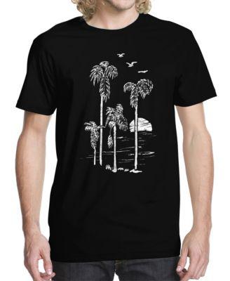Men's Paradise Waiting Graphic T-shirt by BEACHWOOD